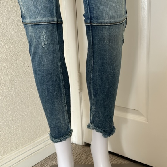 One Teaspoon by revolve skinny low-rise distressed Denim Jeans size 22 & 27 - Picture 4 of 10